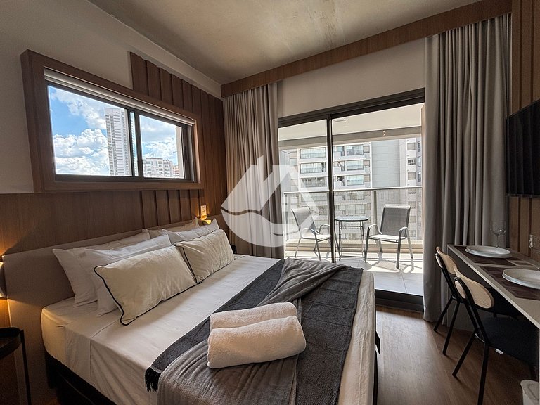 Studio moderno - 5min metrô Vila Madalena