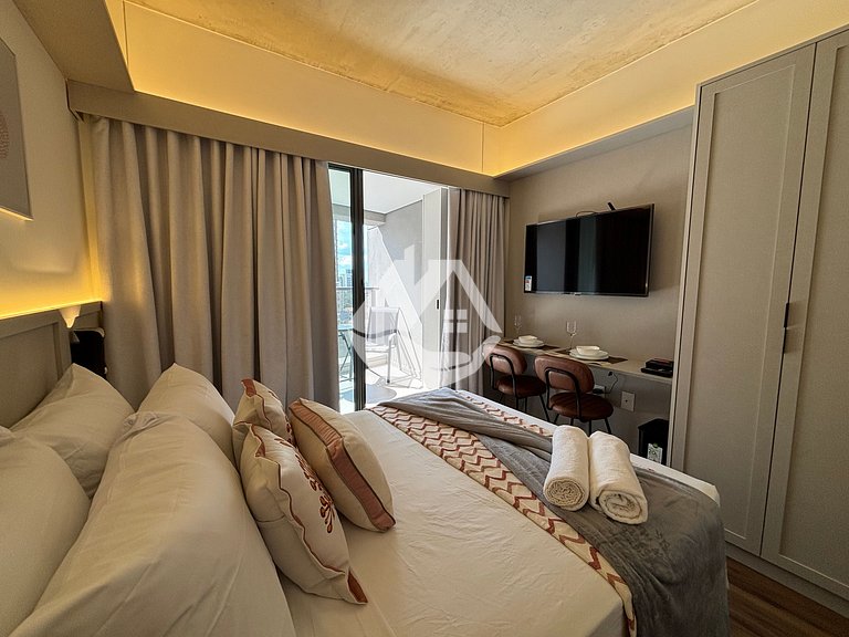 Estudio moderno a 5 minutos de metro Vila Madalena