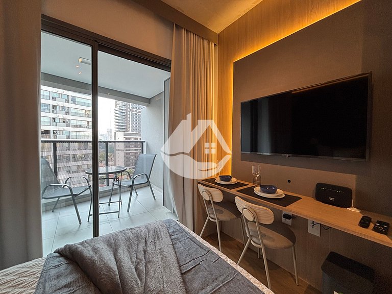 Studio moderno - 5min metrô Vila Madalena