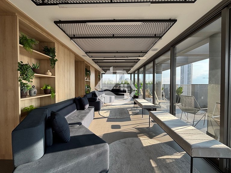 Estudio moderno a 5 minutos de metro Vila Madalena