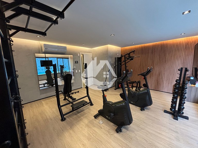 Studio elegante em frente ao metrô Vila Madalena