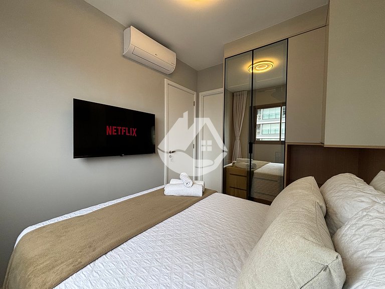 Apartamento para 4 huéspedes - ac y piscina