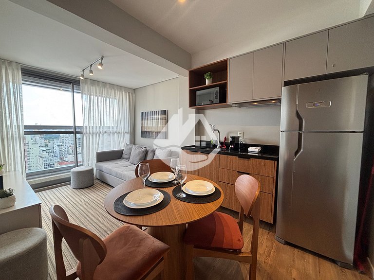 Apartamento - AC - Vaga de garagem - Jardins