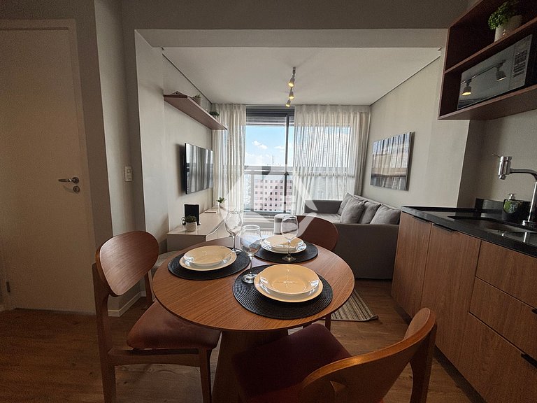 Apartamento - AC - Vaga de garagem - Jardins