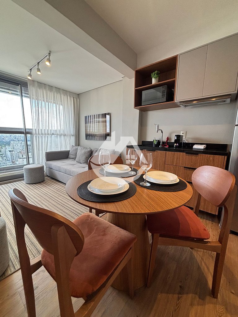 Apartamento - AC - Vaga de garagem - Jardins