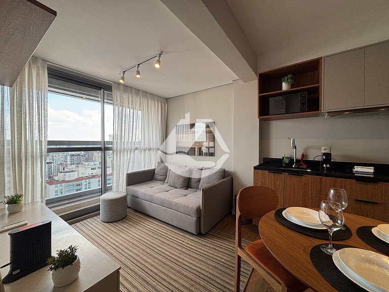 Apartamento - AC - Vaga de garagem - Jardins