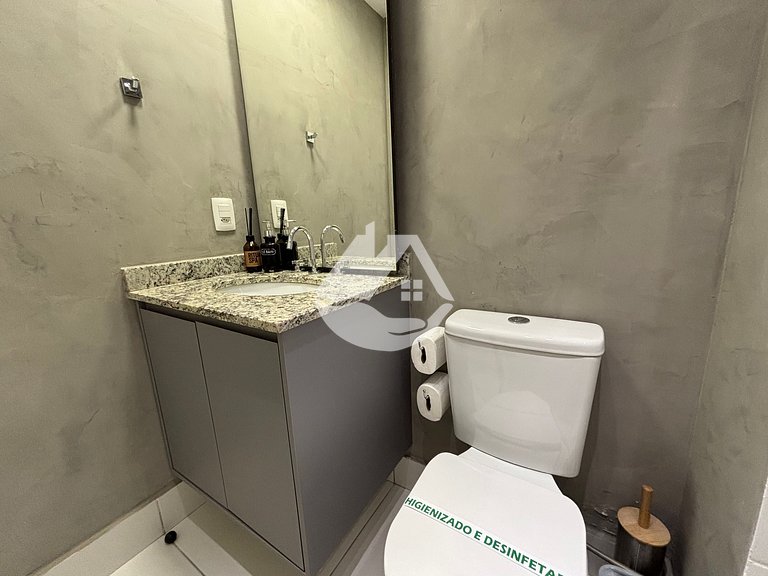 Studio moderno - AC - piscina na cobertura