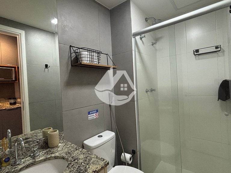 Studio completo - AC - Piscina - Vila Buarque