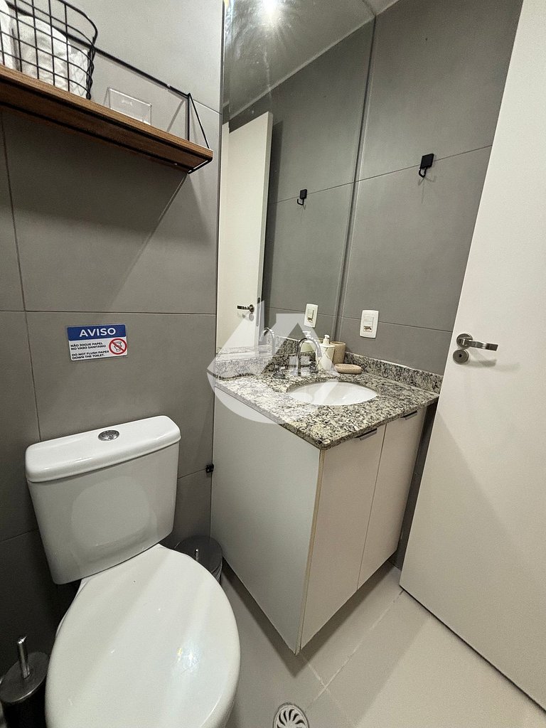 Studio completo - AC - Piscina - Vila Buarque