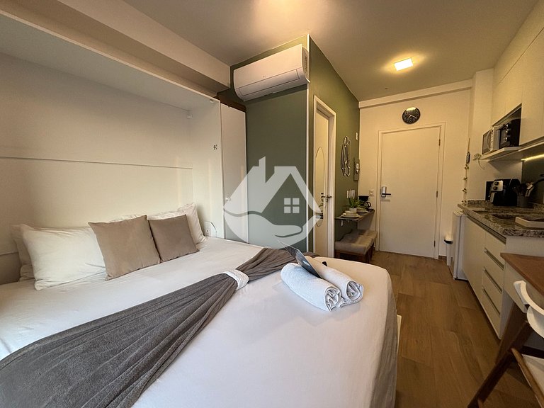 Green studio - Vila Buarque - AC - Piscina